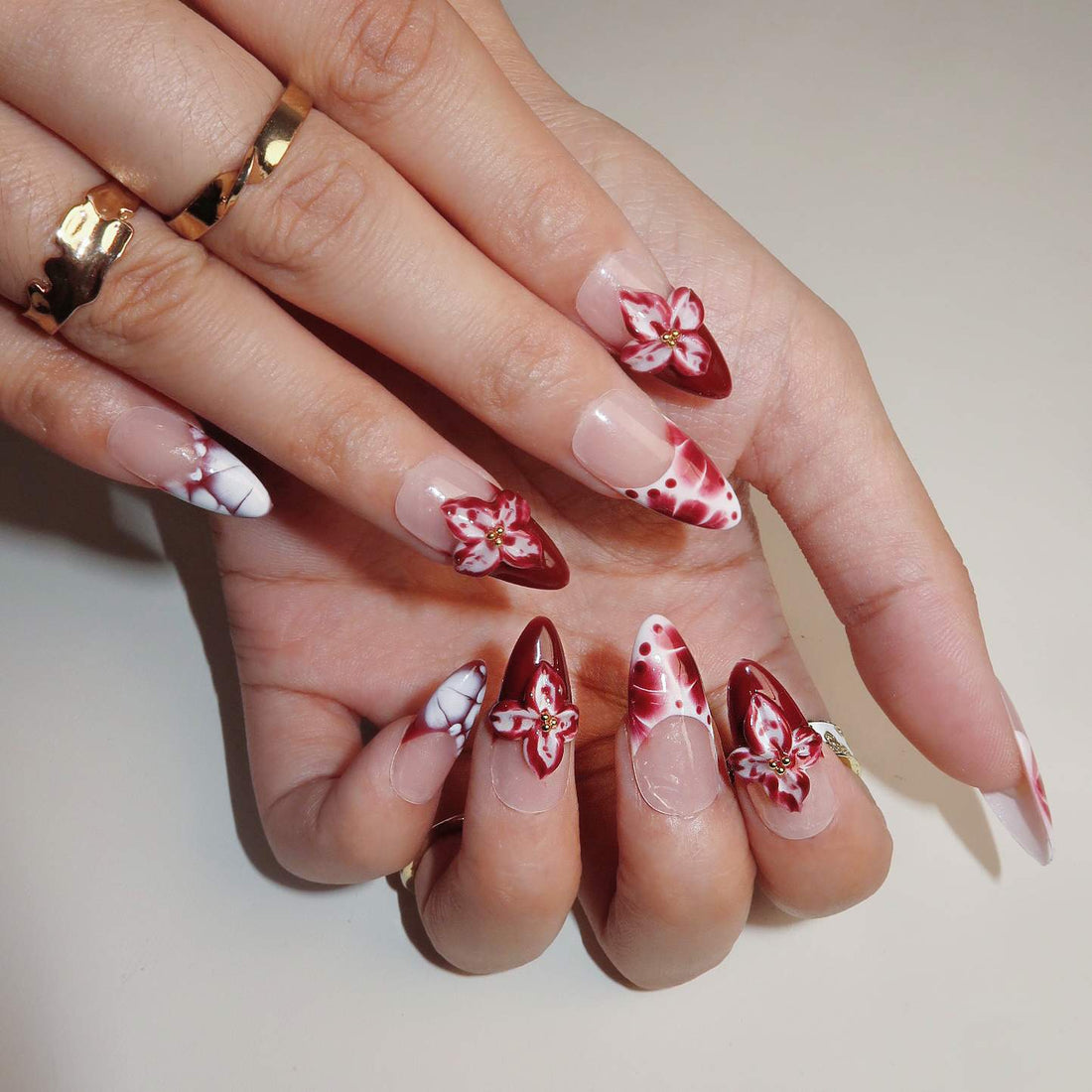Crimson Blossoms